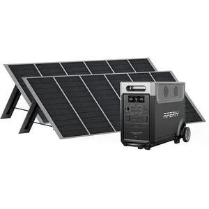 Comparateur de prix : AFERIY Générateur Solaire 3600W avec 2x Panneau Solaire Portable 400W ...