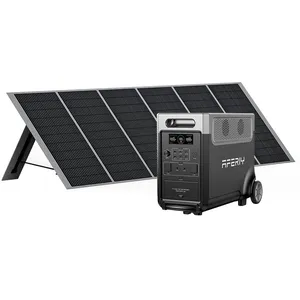 Comparateur de prix : AFERIY Générateur Solaire 3600W avec Panneau Solaire Portable 400W Bat...