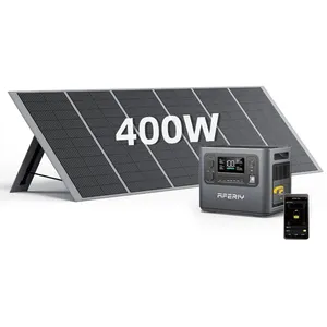Comparateur de prix : AFERIY Generateur Solaire 2400W avec Panneau Solaire 400W2048Wh Batter...