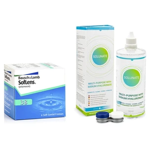 SofLens 38 (6 lentilles) + Vantio Multi-Purpose 360 ml avec étuiVendu parlentiamo