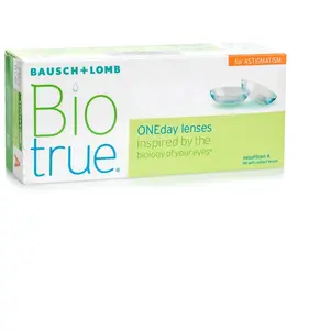 Biotrue ONEday for Astigmatism (30 lentilles)Vendu parlentiamo
