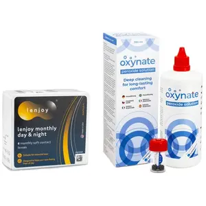 Lenjoy Monthly Day & Night (6 lentilles)Vendu parlentiamo