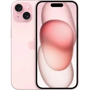 Apple iPhone 15, 256 Go - Rose pas cher