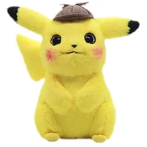 Detective Pikachu en peluche animaux Jouet y406 pas cher