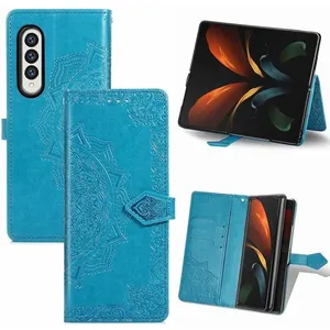 Coque Samsung Galaxy Z Fold 3 5G, Ultra Mince Étui à Rabat en Cuir PU ...Vendu parcdiscount