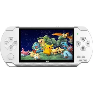 Console de jeu portable X6 - PSP - 8Gb - Écran 4,3 pouces - Appareil p... pas cher