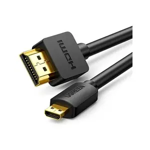Ugreen Câble Micro HDMI Mâle vers HDMI Mâle Cordon Haut Débit Supporte 4K 60Hz 3D Ethernet ARC Compatible avec ASUS Zenbook Huawei MediaPad Lenovo Yoga 710 pas cher