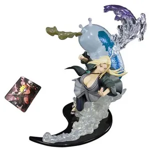 Figurine Naruto Tsunade Kizuna Relation Shippuden 22cm avec tapis de s... pas cher