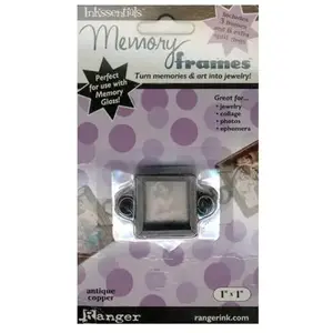 Ranger Inkssentials Memory - Frames - Antique Copper - 1 x 1 pas cher