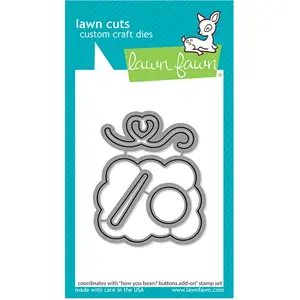 Lawn Fawn Matrice de découpe Dies Coaster How you bean ? Boutons add-onVendu parscrapmalin