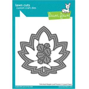 Lawn Fawn Dies set Cadre feuille d'érable surpiqué 7 pcsVendu parscrapmalin