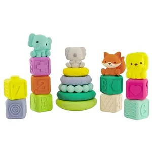 Comparateur de prix : INFANTINO Coffret de 20 pièces sensorielles empilables