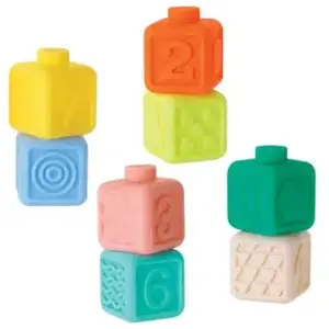 Comparateur de prix : Infantino Set de blocs en silicone, 8 pièces