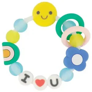 Comparateur de prix : Infantino Anneau de dentition en silicone souple, Je t'aime