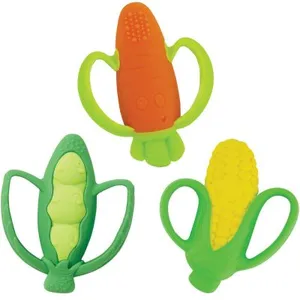 Infantino Coffret anneaux de dentition silicone Légumes pas cher