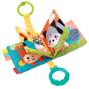 Livre Tissu MULTICOLORE Infantino pas cher