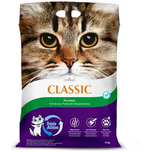 14kg Intersand Classic Katzenstreu PinienwaldVendu parzooplus