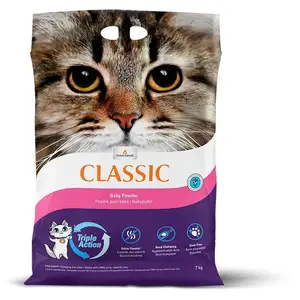 7kg Litière Intersand Classic, senteur talc - pour chat