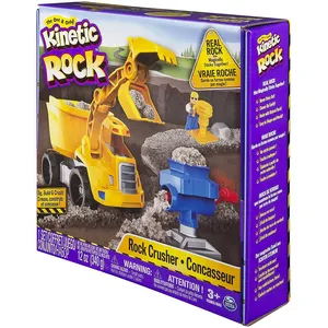 Spin Master KINETIC COFFRET CHANTIER KINETIC ROCK pas cher