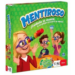 Comparateur de prix : Jeu de société Spin Master Mentiroso 29 Pièces 26,67 x 26,67 x 5,08 cm