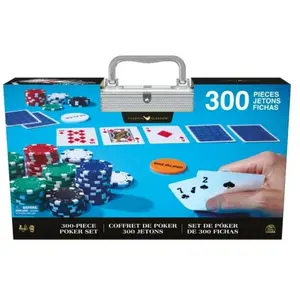 Spin Master - 300 Piece Poker Set  - Jouet  - 778988437247 