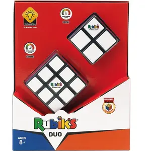 Comparateur de prix : Rubiks Rubik s CUBE COFFRET ADVANCED 3x3 + 2x2 - Jeu de Casse-Tete Colore