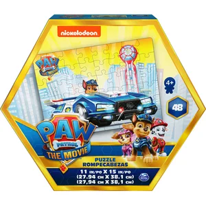 Spin Master Games Le Film, Puzzle de 48 pièces pour Enfants de 4 Ans et Plus, Chase