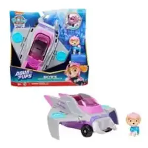 Véhicule Et Figurine Pat' Patrouille Aqua Pups à Collectionner - Modèle Surprise (selon Stock)