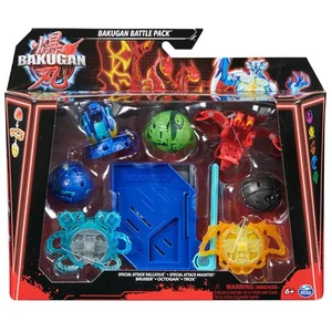 BAKUGAN - Battle Pack - 3 Bakugan + 2 Bakugan Special Attack pas cher