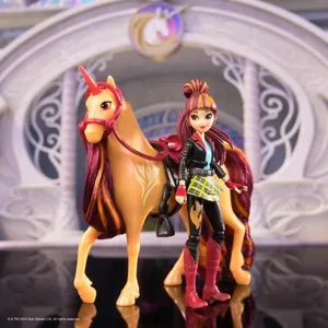 Comparateur de prix : Spin Master Coffret Licorne Et Poupee Cinder Et Valentina Unicorn Academy