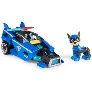Comparateur de prix : Paw Patrol Véhicule avec figurine La Pat Patrouille Chase The Mighty Movie