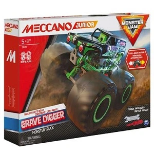 Comparateur de prix : Nerf Meccano Junior Monster Jam trick 127 pièces - meccano 21101