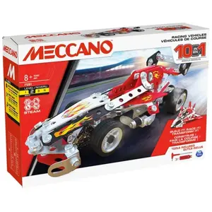 Jeu de construction Meccano Véhicules de course 10 modèlesVendu parcarrefour