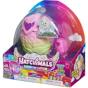 Hatchimals Playset figuriness Maison 4 Famille Surprise Saison 2 Modèle aléatoire pas cher