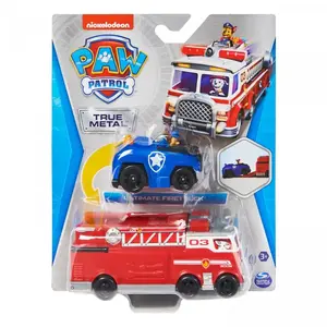 Comparateur de prix : La Pat' Patrouille Pack Camion De Pompiers True Metal La Pat' Patrouille
