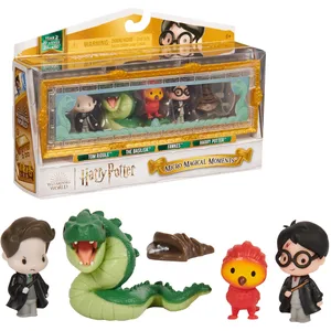 Comparateur de prix : Harry Potter - Pack Scene Mythique 4 Figurines Moments Magiques Wizarding