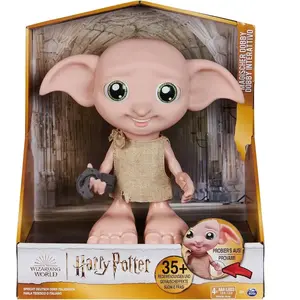 Comparateur de prix : Wizarding World Poupée interactive - Spin Master - 6069165 - Dobby - 30 sons - 21,6 cm