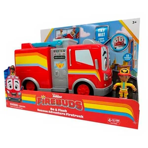Disney Junior Firebuds Spin Master Camion De Pompiers Interactif Bo Et Unité De Sauvetage Lumières Et Sons FlashVendu parrue-du-commerce