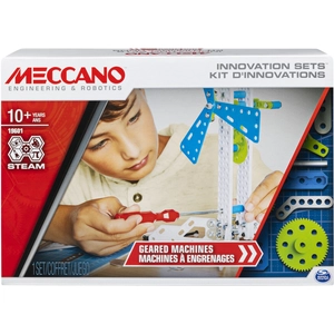 Comparateur de prix : Spin Master Meccano Set 3  Kit Dinventions  Engrenages Meccano