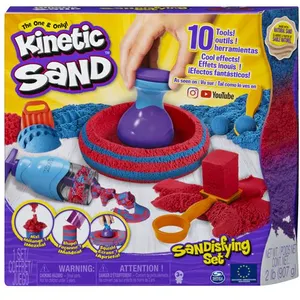Comparateur de prix : Spin Master Coffret Sandisfying et 10 Moules Kinetic Sand