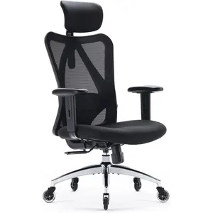 SIHOO Chaise de Bureau Fauteuil Ergonomique avec Repose-Pieds réglable... pas cher