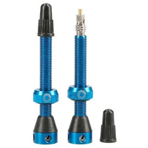 Comparateur de prix : Tubolight TL-VVBLU Paire Valves Tubeless Vélo Mixte, Bleu, 50mm