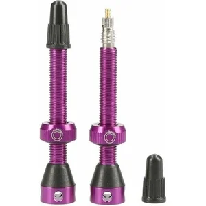 Comparateur de prix : Tubolight TL-VVPRL Paire Valves Tubeless Vélo Mixte, Violet, 50mm