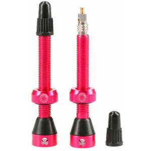 Comparateur de prix : Tubolight TL-VVPNK Paire Valves Tubeless Vélo Mixte, Rose, 50mm