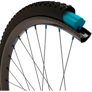 Comparateur de prix : Mousse anti pincement tubolight evo road 700 mm bleu  paire