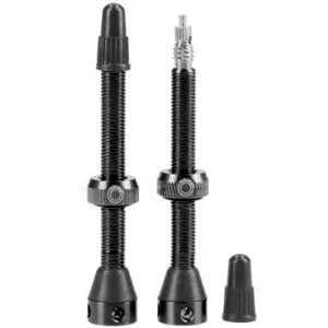 Tubolight TL-VVBLK-70 Paire Valves Tubeless Vélo Mixte, Noir, 70mm pas cher