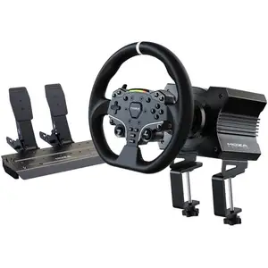 Comparateur de prix : Base Moza Bundle pour volant Direct Drive R5 + volant ES + pédales SR-P Lite