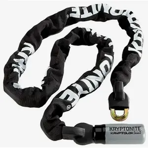 Comparateur de prix : Kryptonite 429508 Chaîne de Cadenas Kryptolock Intégrée, 170cm x 9.5mm