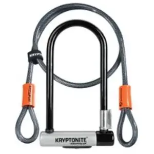 Comparateur de prix : Kryptonite Antivol En U Kryptolock Serie 2 Std + 4' Flex - Kryptonite