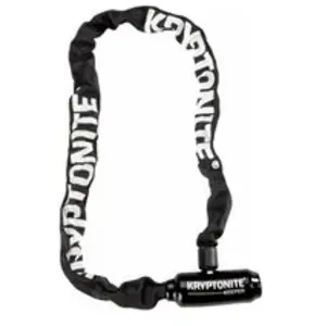 Comparateur de prix : Kryptonite serrure à chaîne Keeper 85 cm acier/nylon noir